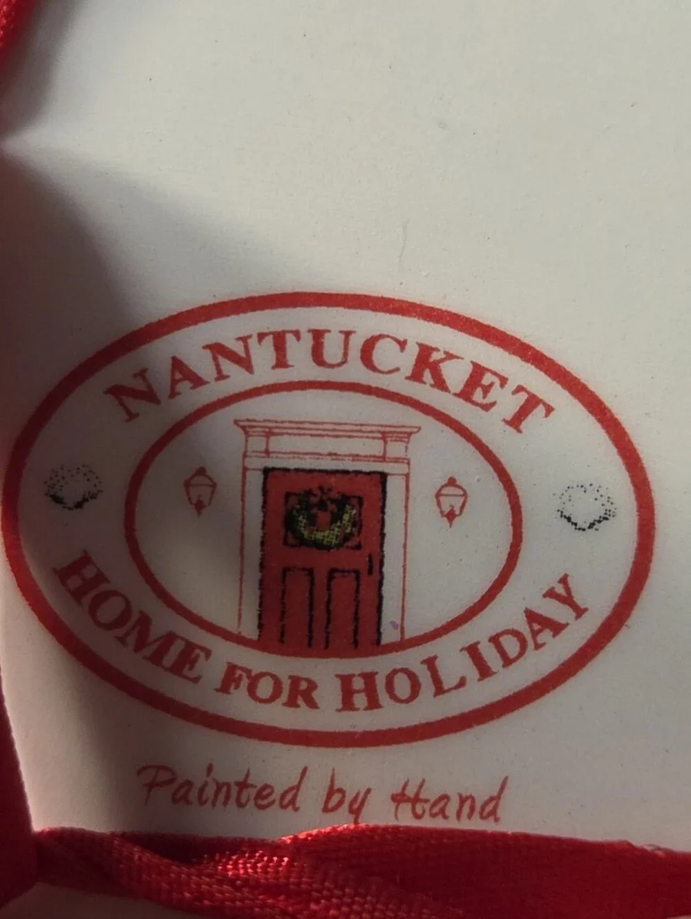 Nantucket Home square ceramic